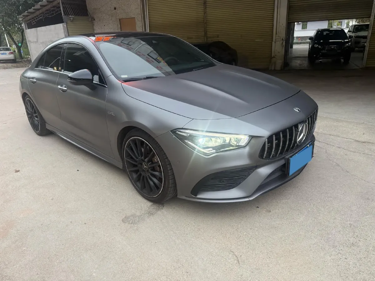 2021 Mercedes-Benz CLA AMG 2.0T 306HP L4 7DCT,autocango,china used car exporter,china ev exporter,chinese used car exporter,chinese used ev exporter