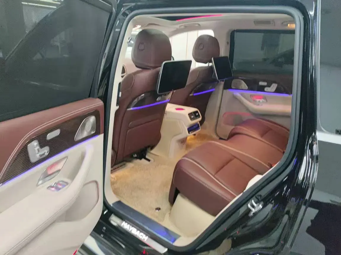 2022 Mercedes-Benz Maybach GLS 3.0T 367HP L6 9AT,autocango,china used car exporter,china ev exporter,chinese used car exporter,chinese used ev exporter