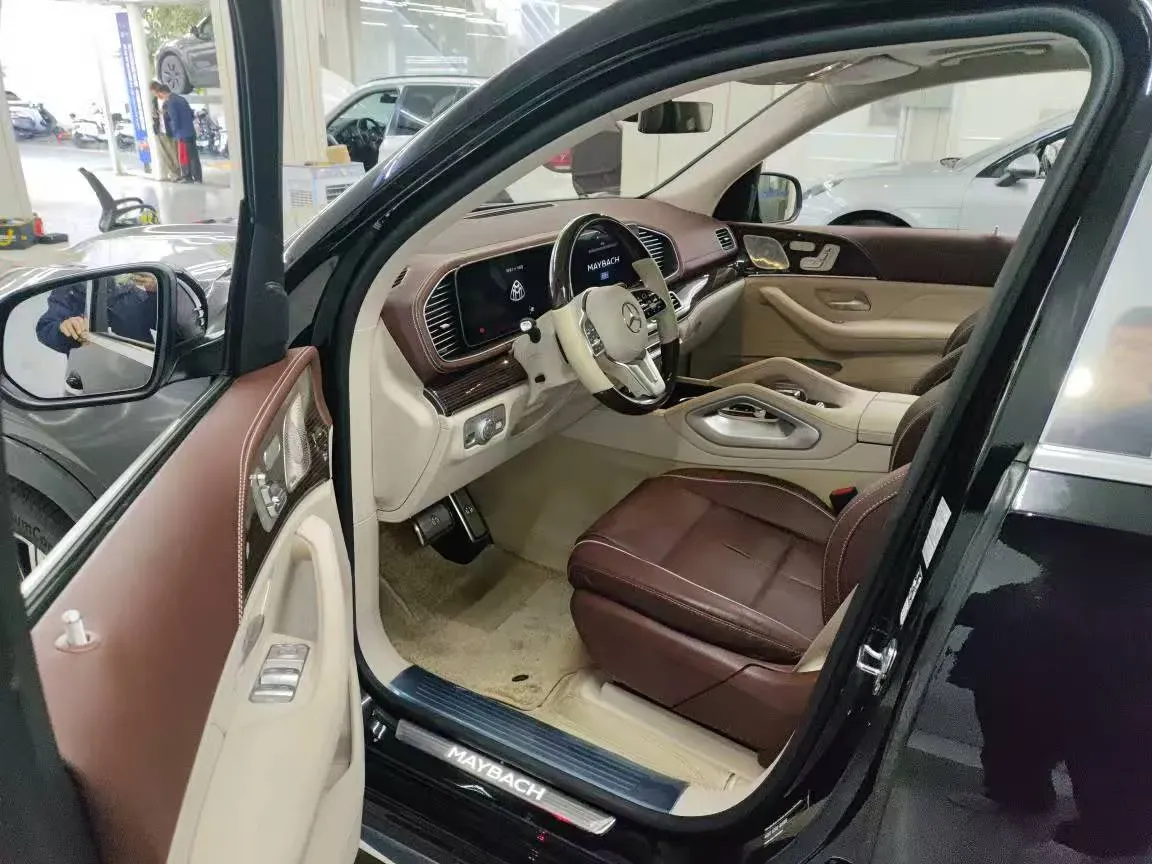 2022 Mercedes-Benz Maybach GLS 3.0T 367HP L6 9AT,autocango,china used car exporter,china ev exporter,chinese used car exporter,chinese used ev exporter