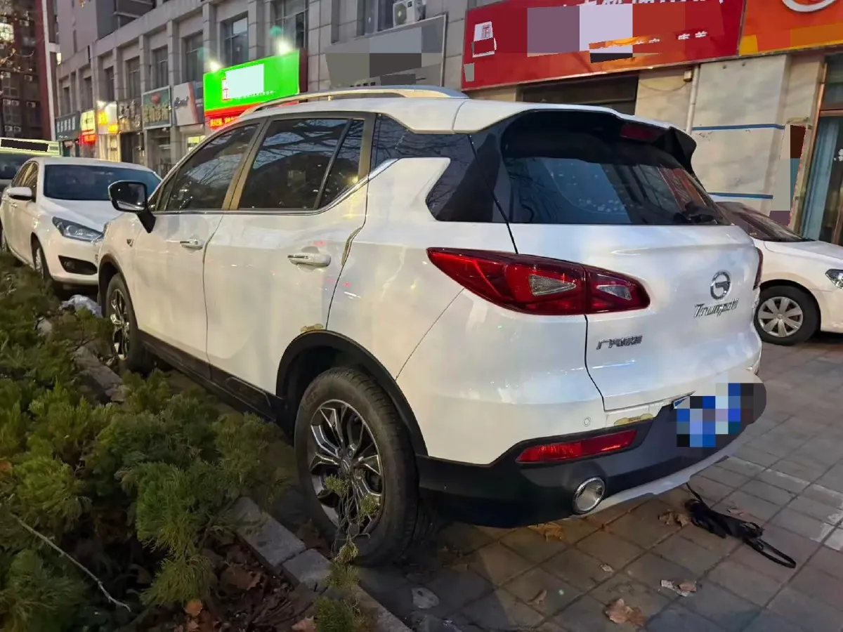 2019 GAC Trumpchi GS3 1.5L 114HP L4 5MT,autocango,china used car exporter,china ev exporter,chinese used car exporter,chinese used ev exporter