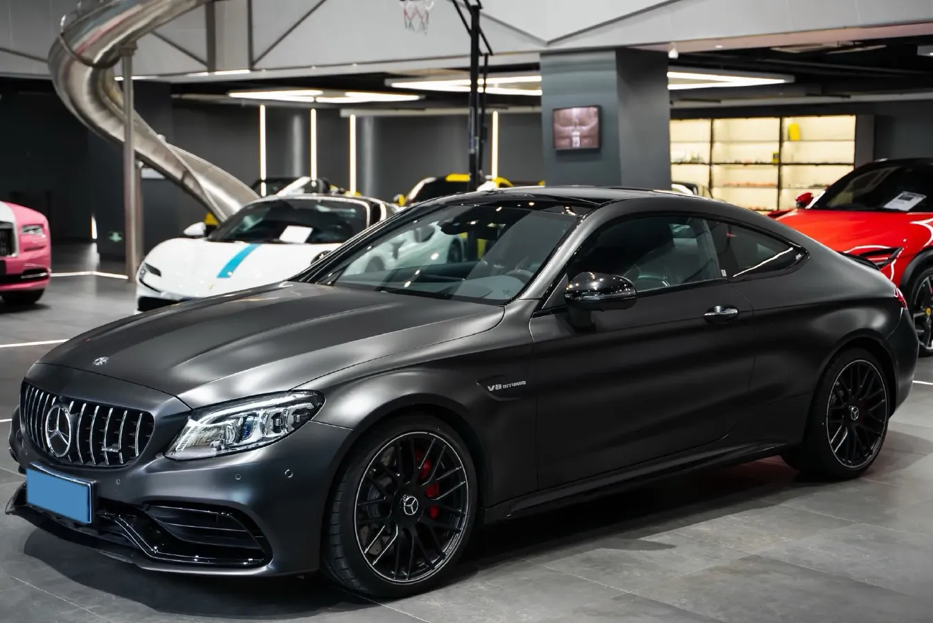 2019 Mercedes-Benz C AMG 4.0T 510HP V8 9AT,autocango,china used car exporter,china ev exporter,chinese used car exporter,chinese used ev exporter