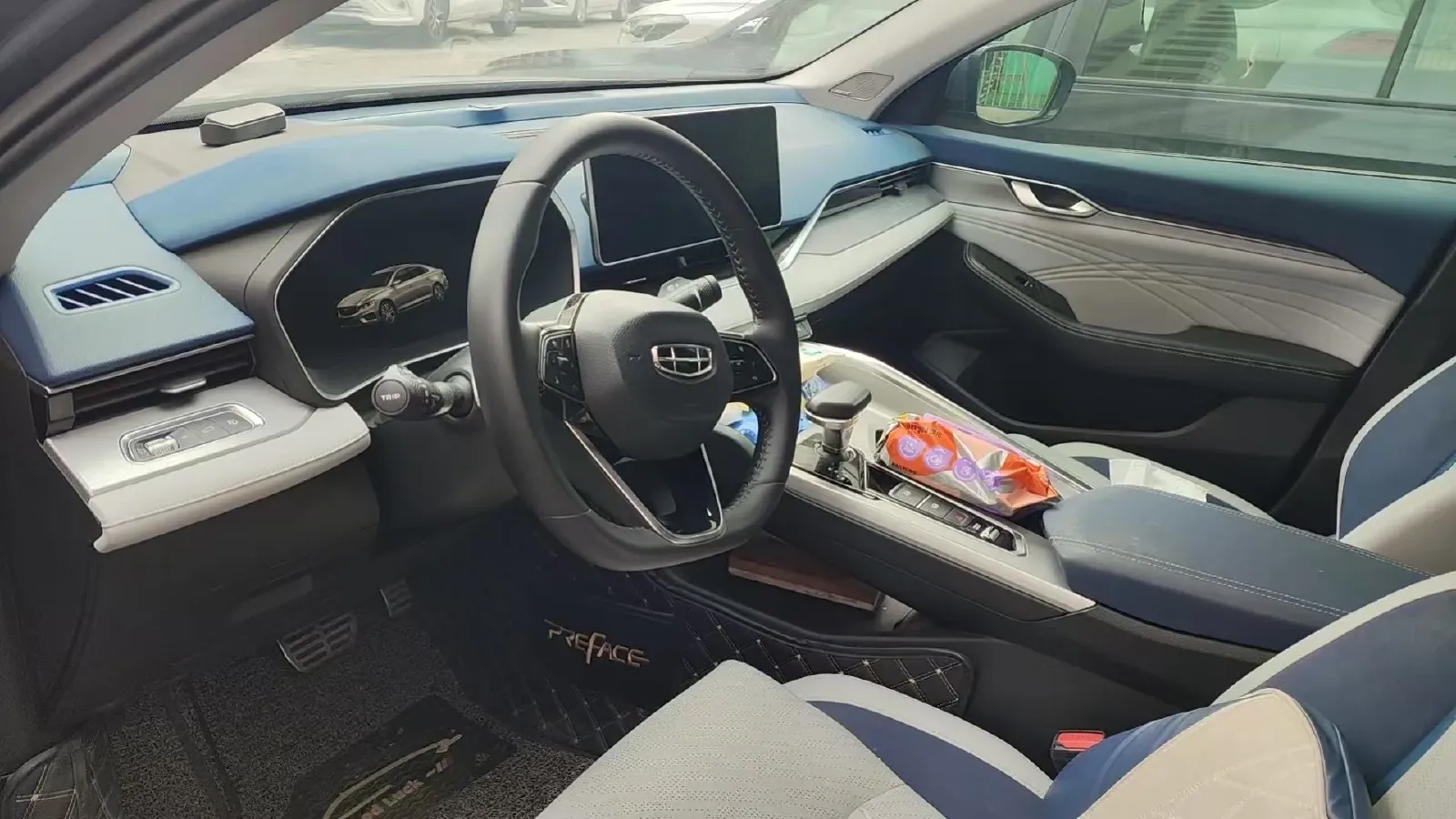 2021 Geely Preface 2.0T 190HP L4 7DCT,autocango,china used car exporter,china ev exporter,chinese used car exporter,chinese used ev exporter