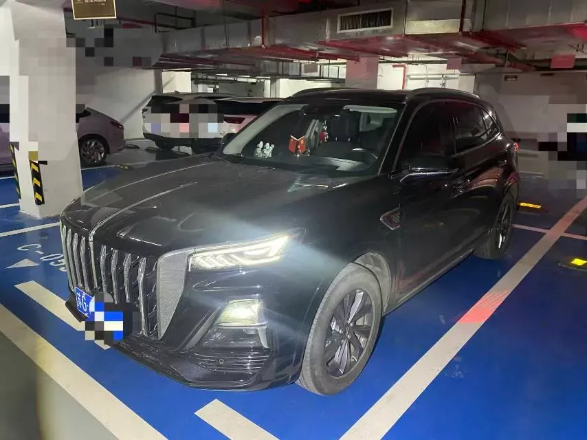 2023 HongQi HS5 2.0T 252HP L4 8AT,autocango,china used car exporter,china ev exporter,chinese used car exporter,chinese used ev exporter