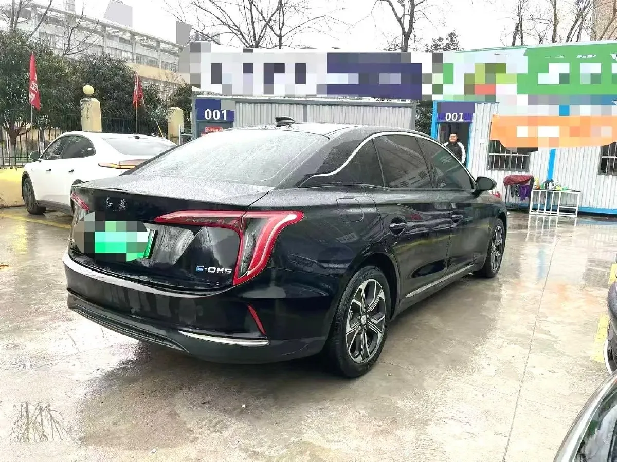 2023 HongQi E-QM5 BEV 54KWH,autocango,china used car exporter,china ev exporter,chinese used car exporter,chinese used ev exporter