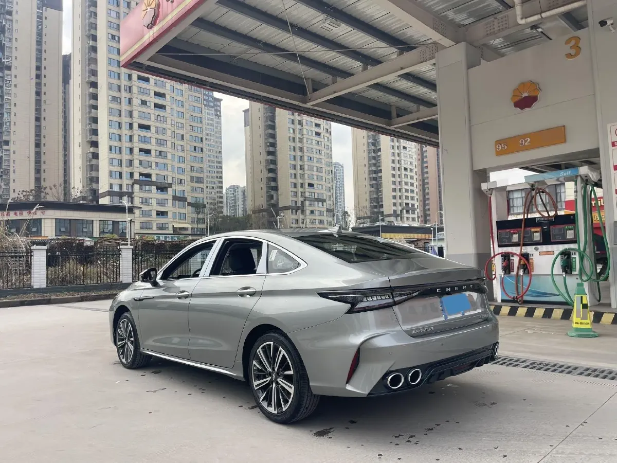 2025 Chery Arrizo 8 1.6T 197HP L4 7DCT,autocango,china used car exporter,china ev exporter,chinese used car exporter,chinese used ev exporter