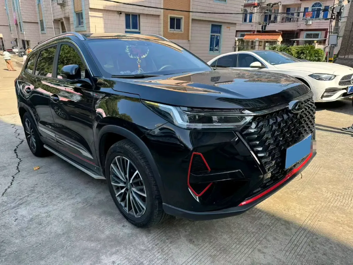 2022 Chery Tiggo 8 Plus 1.6T 197HP L4 7DCT,autocango,china used car exporter,china ev exporter,chinese used car exporter,chinese used ev exporter