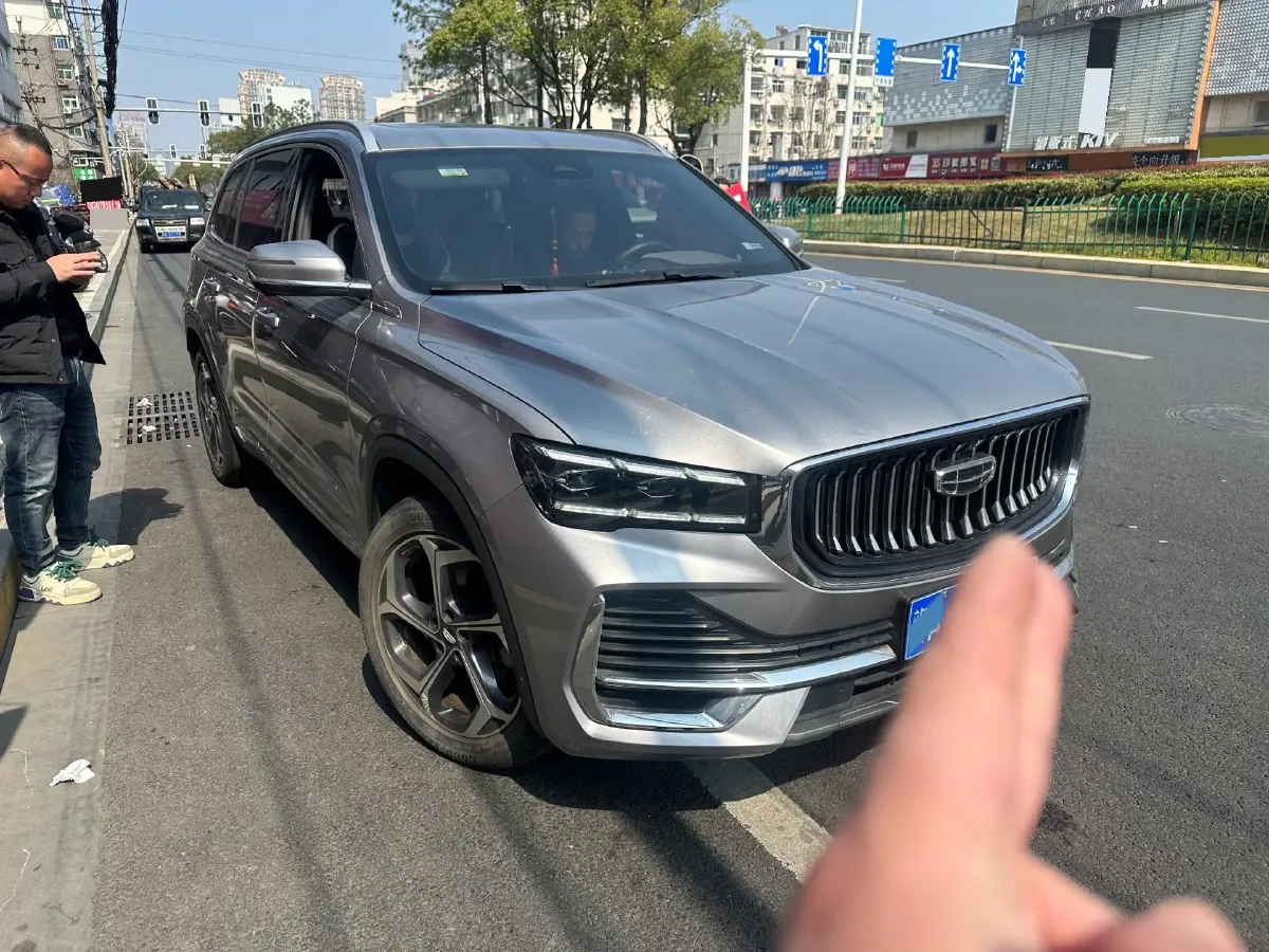 2021 Geely Monjaro 2.0T 218HP L4 7DCT,autocango,china used car exporter,china ev exporter,chinese used car exporter,chinese used ev exporter