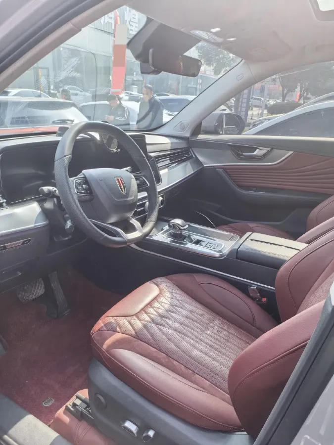 2023 HongQi HS5 2.0T 252HP L4 8AT,autocango,china used car exporter,china ev exporter,chinese used car exporter,chinese used ev exporter