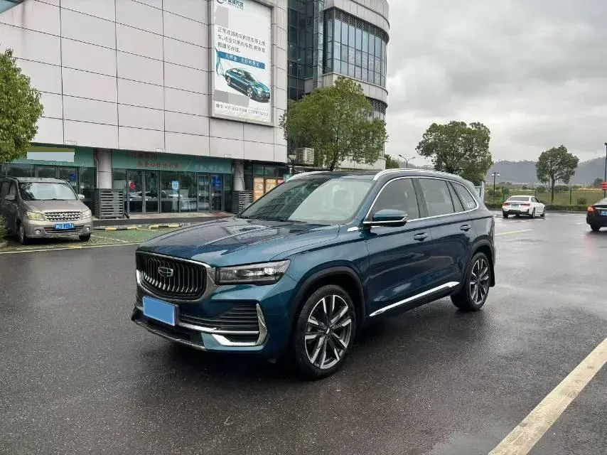 2021 Geely Monjaro 2.0T 218HP L4 7DCT,autocango,china used car exporter,china ev exporter,chinese used car exporter,chinese used ev exporter
