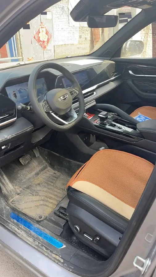 2024 Geely Monjaro 2.0T 218HP L4 7DCT,autocango,china used car exporter,china ev exporter,chinese used car exporter,chinese used ev exporter