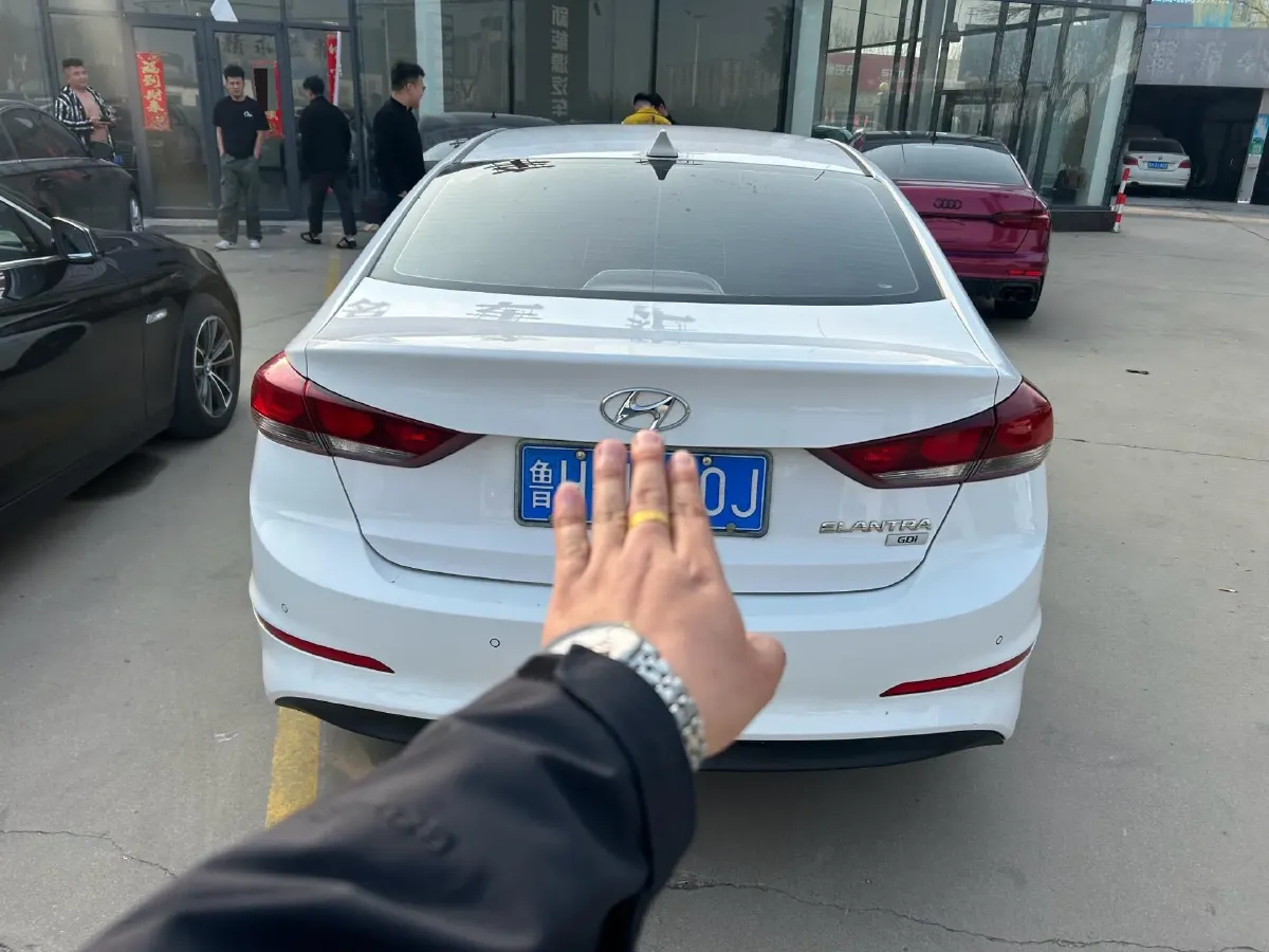 2016 Hyundai Elantra 1.6L 130HP L4 6AT,autocango,china used car exporter,china ev exporter,chinese used car exporter,chinese used ev exporter