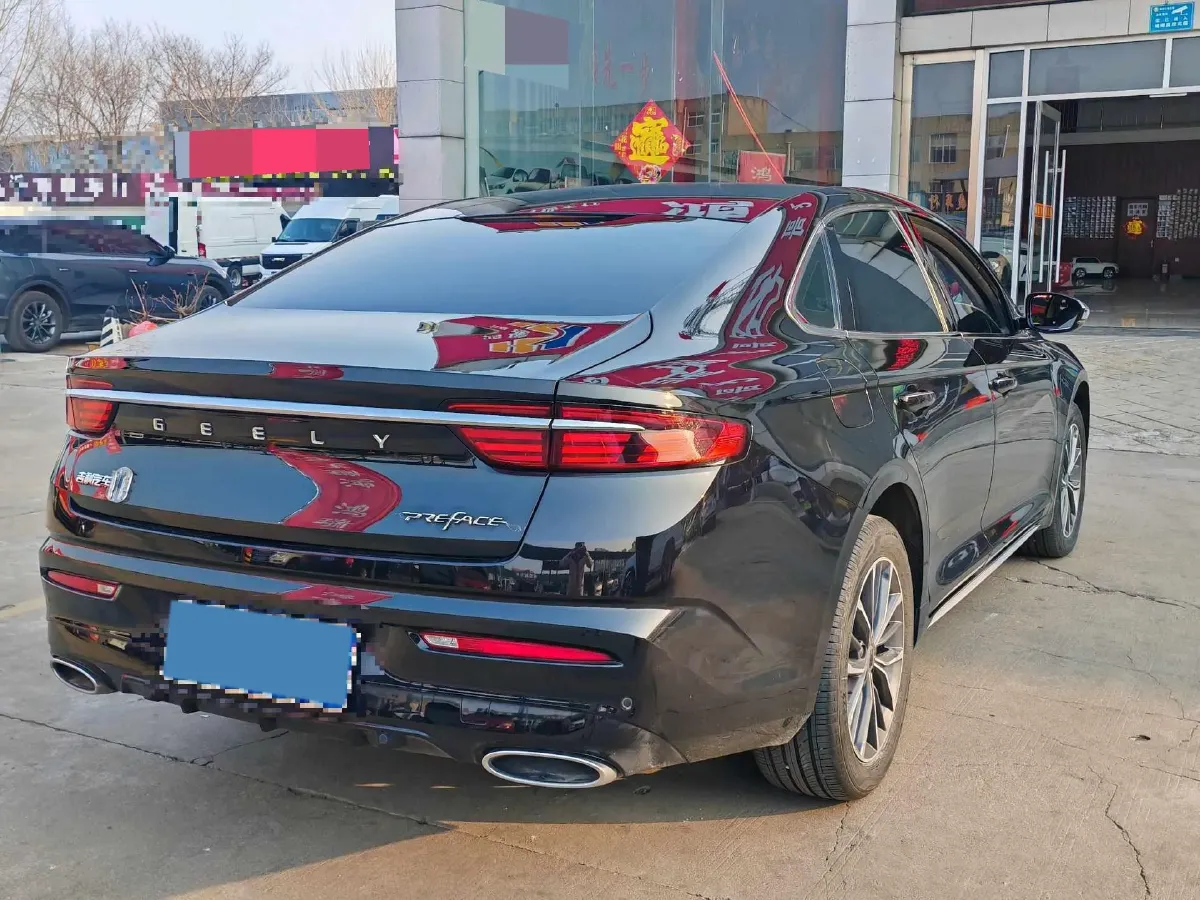 2021 Geely Preface 2.0T 190HP L4 7DCT,autocango,china used car exporter,china ev exporter,chinese used car exporter,chinese used ev exporter