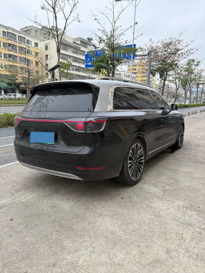 2024 AITO AITO M9 1.5T 152HP L4 REEV 42KWH,autocango,china used car exporter,china ev exporter,chinese used car exporter,chinese used ev exporter