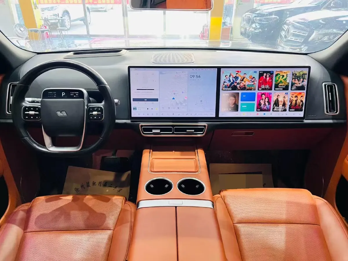 2023 Li L8 Range Extended 154HP REEV 40.9KWH,autocango,china used car exporter,china ev exporter,chinese used car exporter,chinese used ev exporter