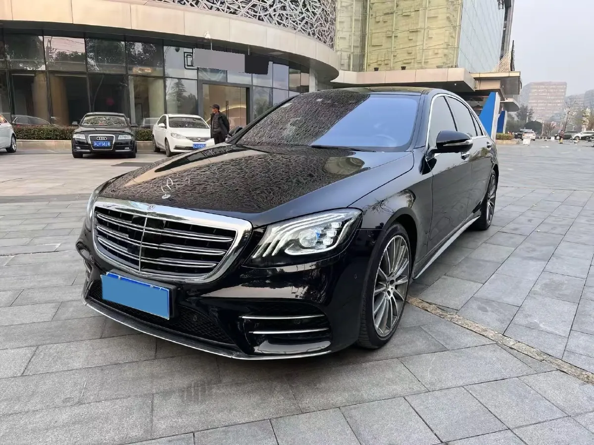 2020 Mercedes-Benz S Class 3.0T 299HP L6 9AT,autocango,china used car exporter,china ev exporter,chinese used car exporter,chinese used ev exporter