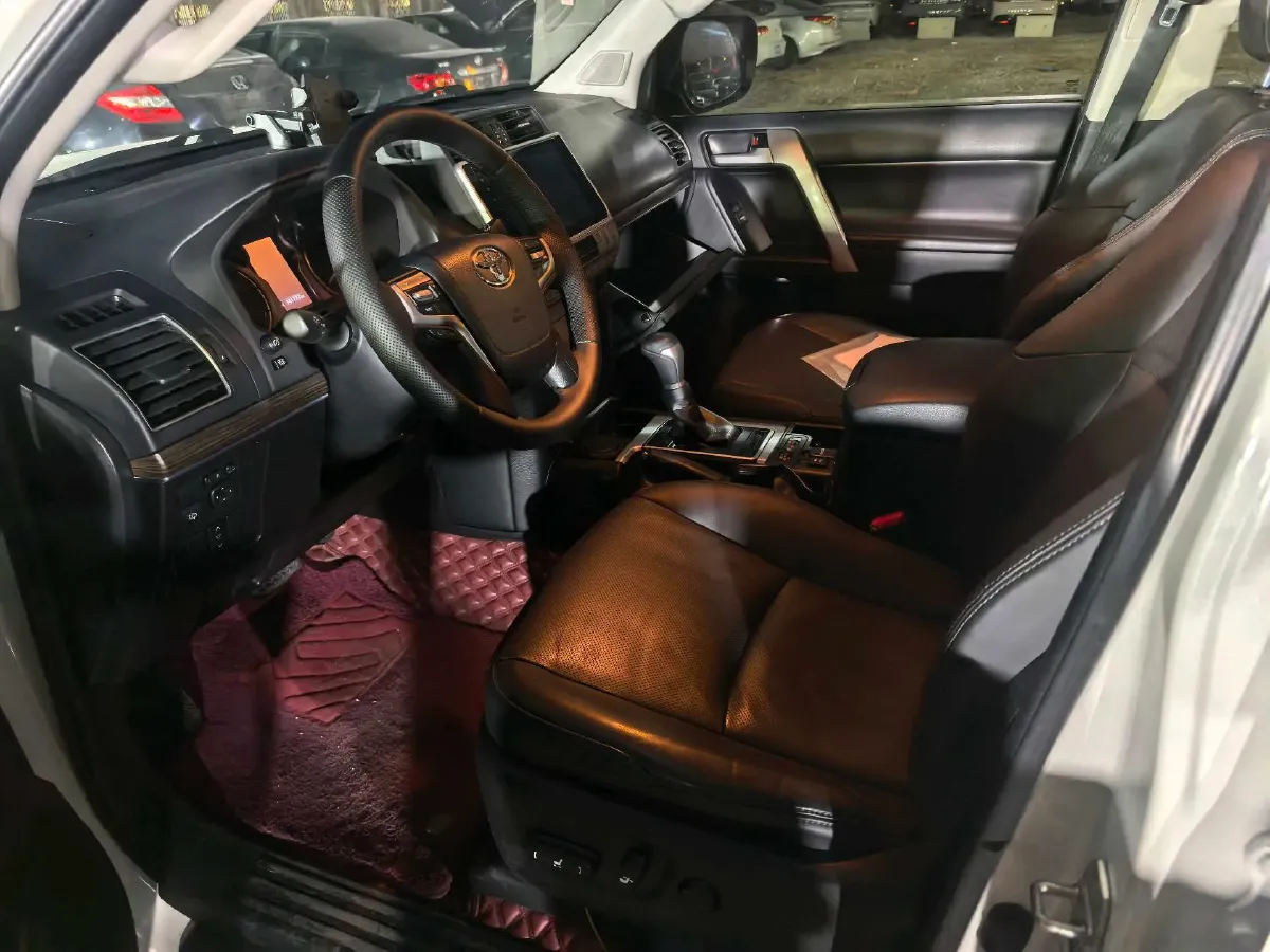 2018 Toyota Land Cruiser Prado 3.5L 280HP V6 6AT,autocango,china used car exporter,china ev exporter,chinese used car exporter,chinese used ev exporter