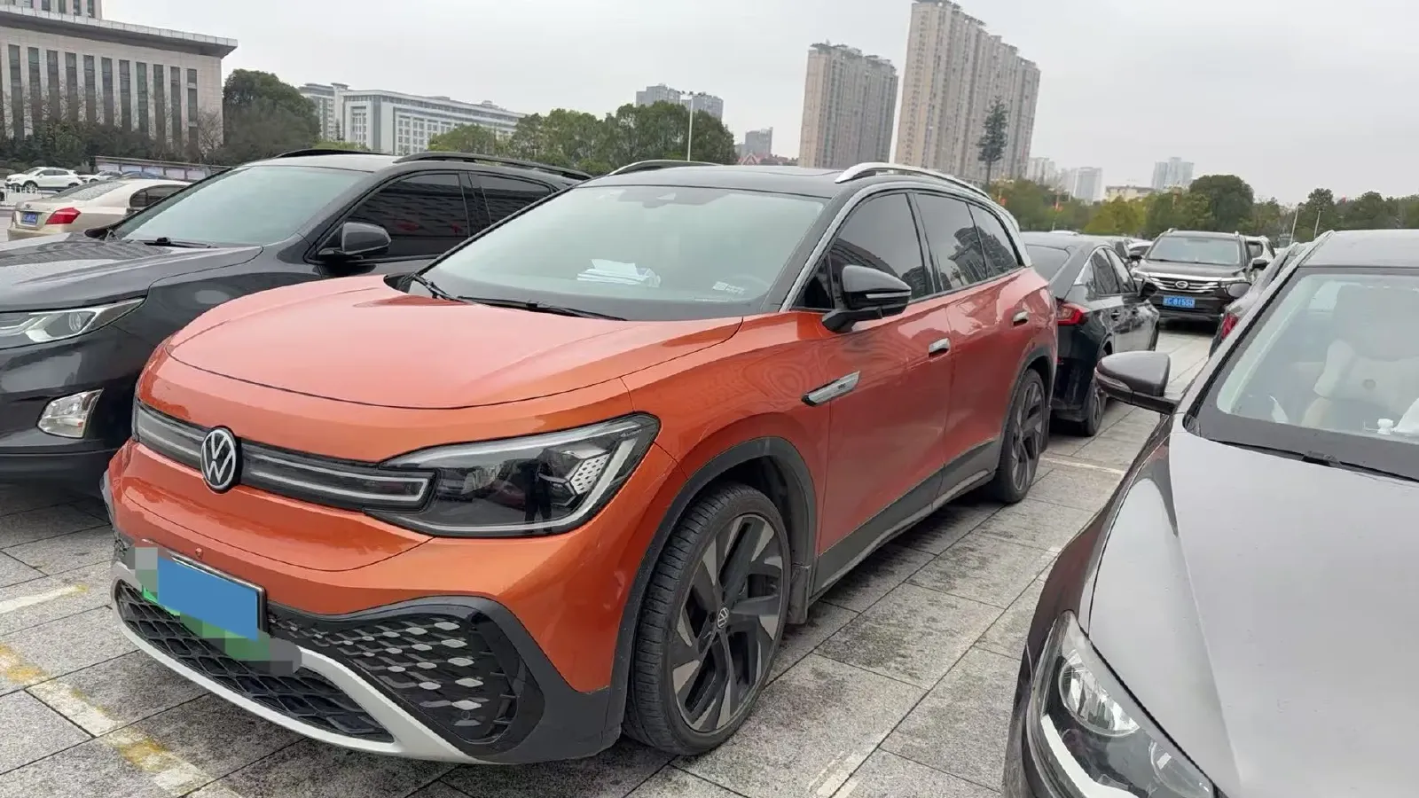 2021 Volkswagen ID.6 Crozz BEV 84.8KWH,autocango,china used car exporter,china ev exporter,chinese used car exporter,chinese used ev exporter