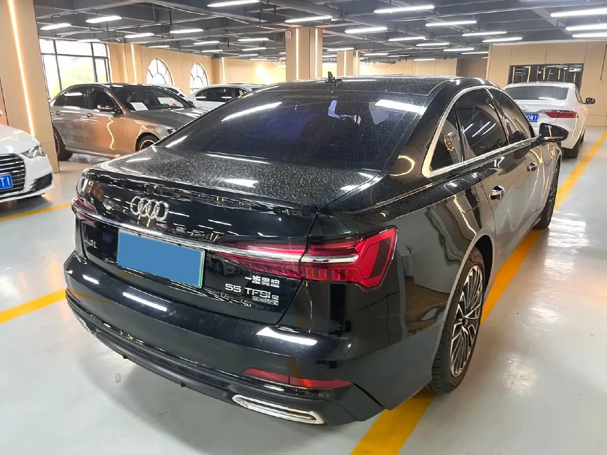 2020 Audi A6L 2.0T 252HP L4 7DCT PHEV 14.1KWH,autocango,china used car exporter,china ev exporter,chinese used car exporter,chinese used ev exporter