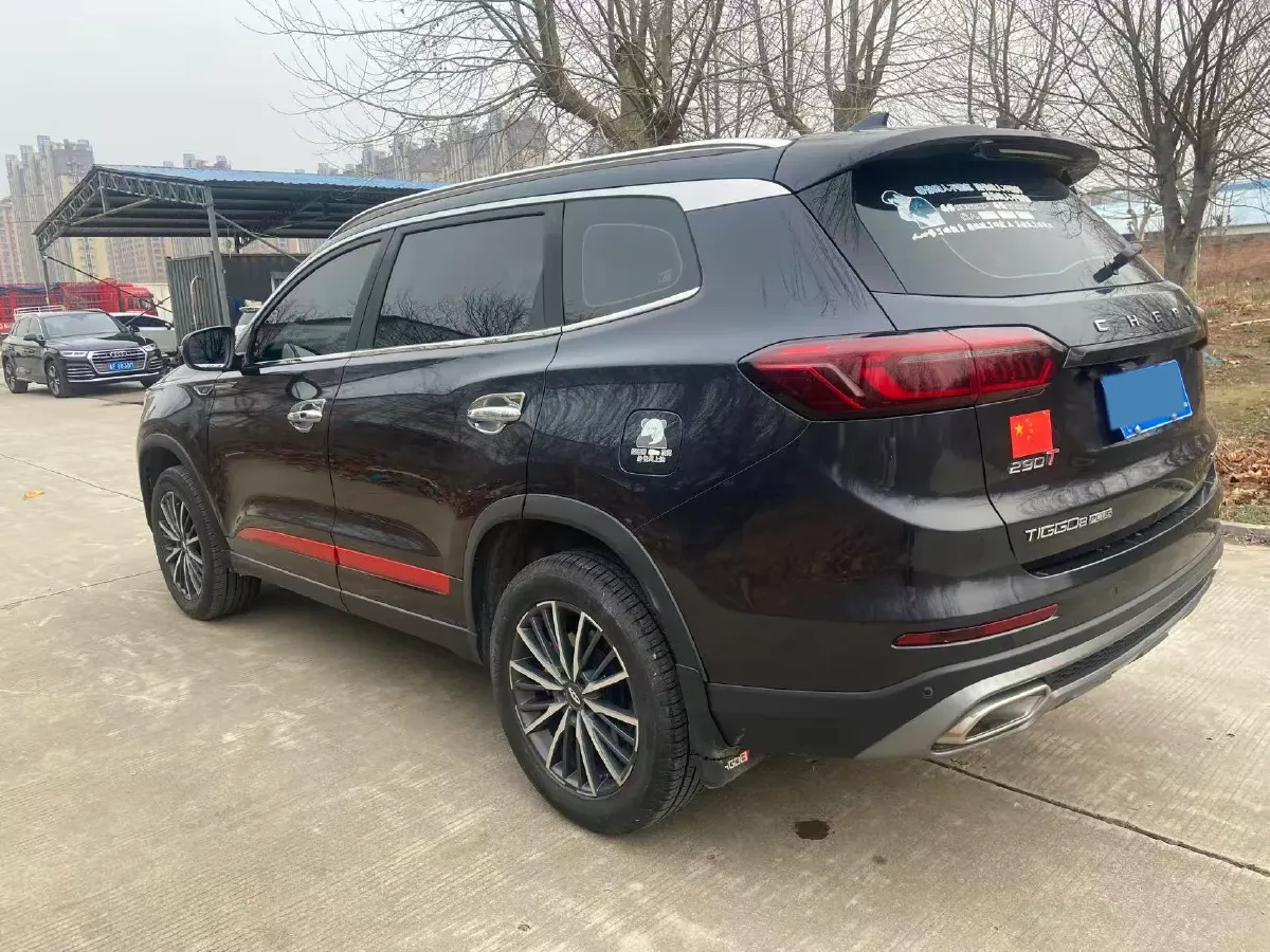 2022 Chery Tiggo 8 Plus 1.6T 197HP L4 7DCT,autocango,china used car exporter,china ev exporter,chinese used car exporter,chinese used ev exporter