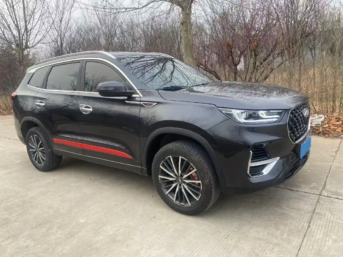 2022 Chery Tiggo 8 Plus 1.6T 197HP L4 7DCT,autocango,china used car exporter,china ev exporter,chinese used car exporter,chinese used ev exporter