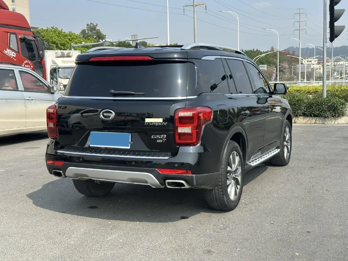 2017 GAC Trumpchi GS8 2.0T 201HP L4 6AT,autocango,china used car exporter,china ev exporter,chinese used car exporter,chinese used ev exporter