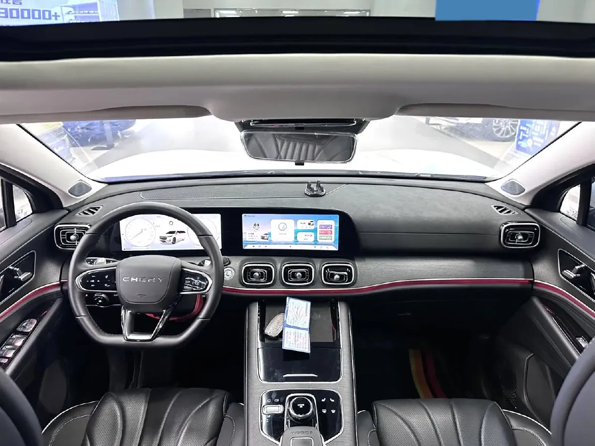 2023 Chery Tiggo 9 2.0T 261HP L4 8AT,autocango,china used car exporter,china ev exporter,chinese used car exporter,chinese used ev exporter