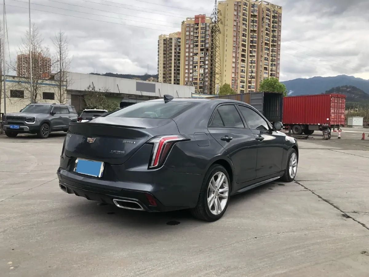2021 Cadillac CT4 2.0T 237HP L4 8AT,autocango,china used car exporter,china ev exporter,chinese used car exporter,chinese used ev exporter