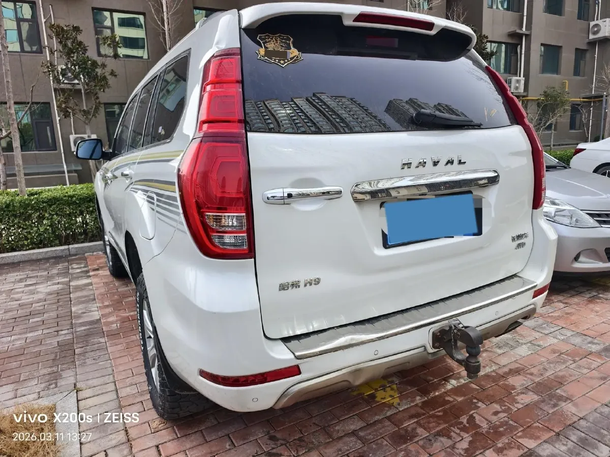 2017 Haval H9 2.0T 190HP L4 8AT,autocango,china used car exporter,china ev exporter,chinese used car exporter,chinese used ev exporter