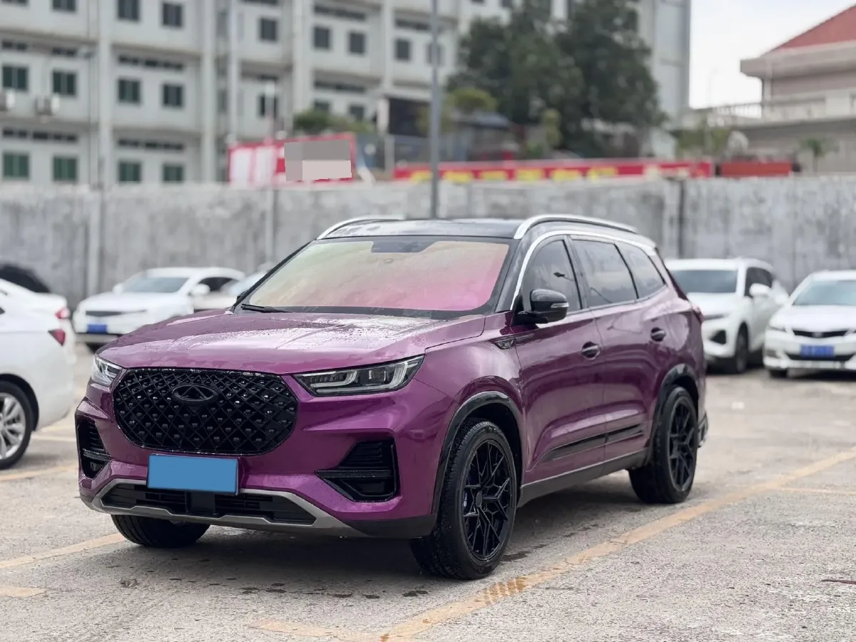 2021 Chery Tiggo 8 Plus 1.6T 197HP L4 7DCT,autocango,china used car exporter,china ev exporter,chinese used car exporter,chinese used ev exporter