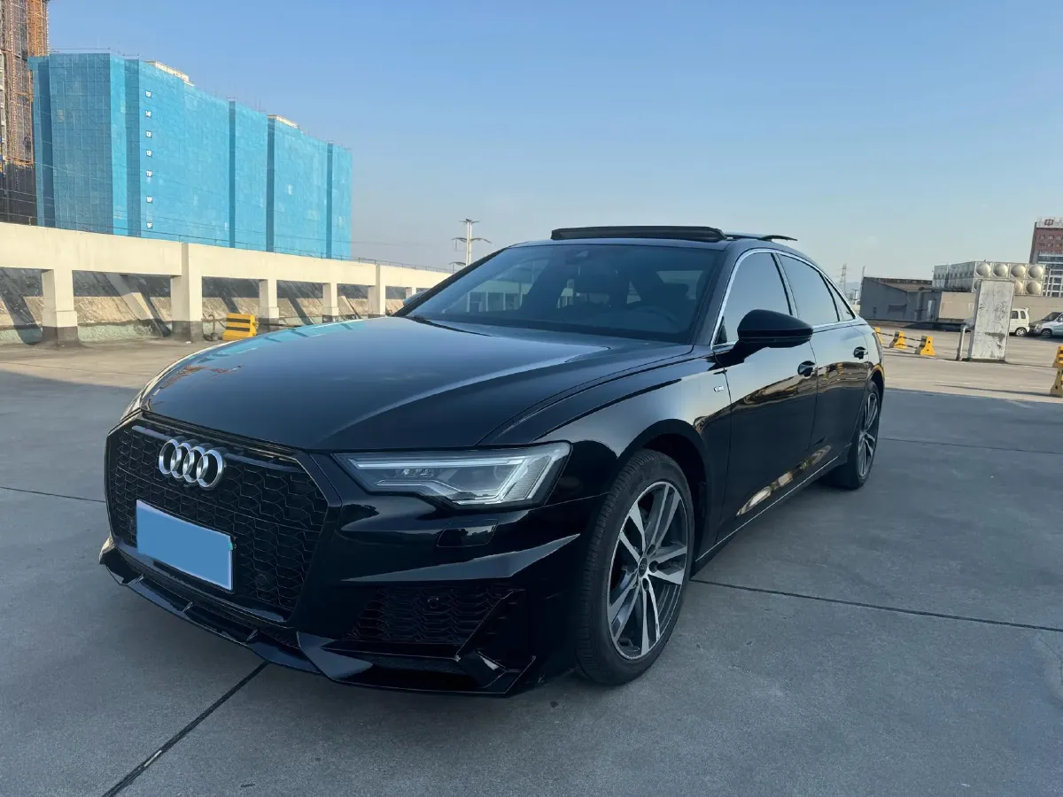 2023 Audi A6L 2.0T 190HP L4 7DCT,autocango,china used car exporter,china ev exporter,chinese used car exporter,chinese used ev exporter
