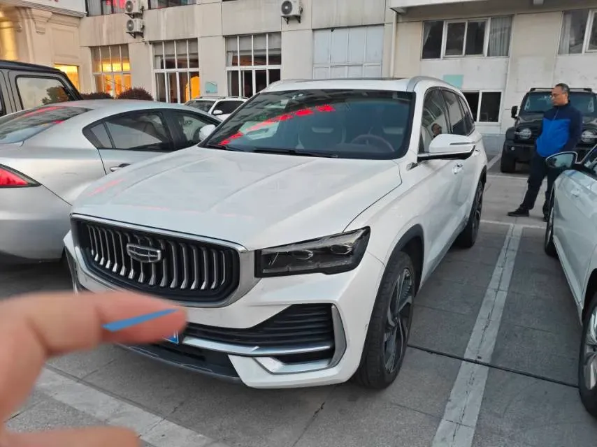 2021 Geely Monjaro 2.0T 218HP L4 7DCT,autocango,china used car exporter,china ev exporter,chinese used car exporter,chinese used ev exporter