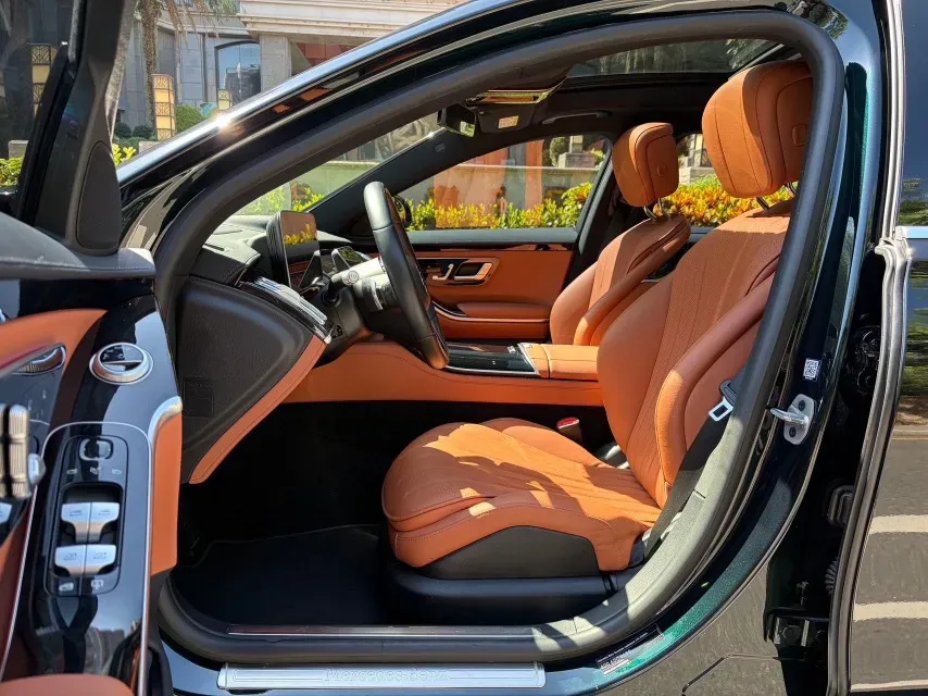 2023 Mercedes-Benz S Class 2.5T 313HP L6 9AT,autocango,china used car exporter,china ev exporter,chinese used car exporter,chinese used ev exporter