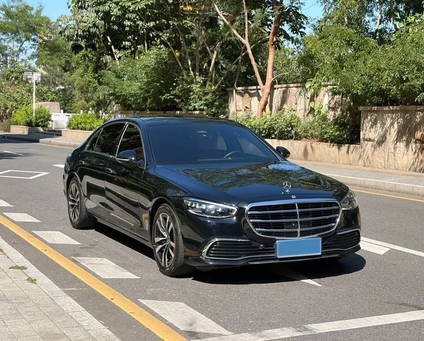2023 Mercedes-Benz S Class 2.5T 313HP L6 9AT,autocango,china used car exporter,china ev exporter,chinese used car exporter,chinese used ev exporter