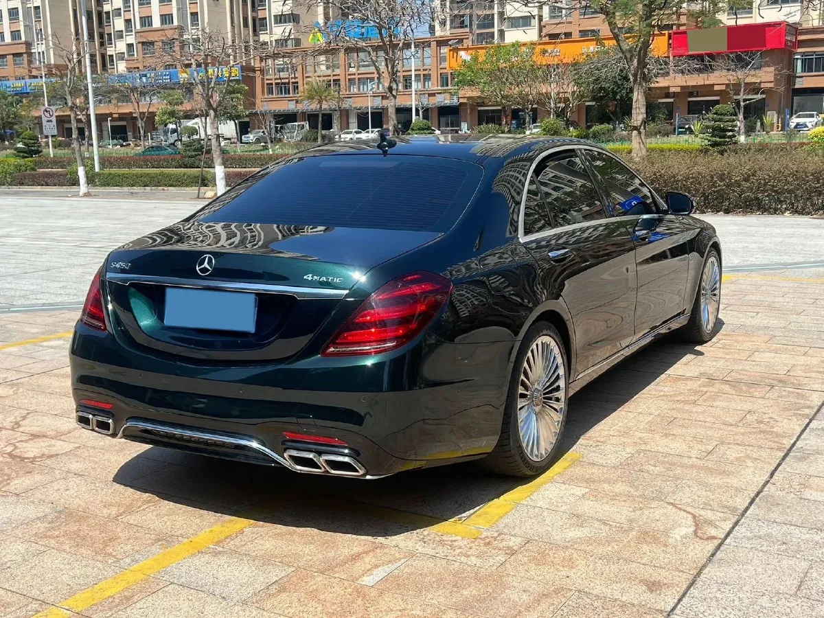 2020 Mercedes-Benz S Class 3.0T 299HP L6 9AT,autocango,china used car exporter,china ev exporter,chinese used car exporter,chinese used ev exporter