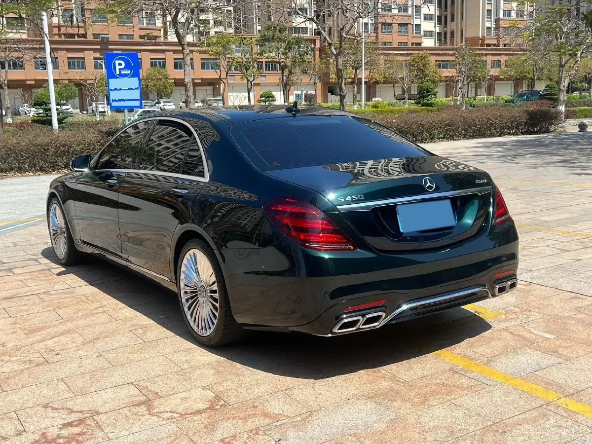 2020 Mercedes-Benz S Class 3.0T 299HP L6 9AT,autocango,china used car exporter,china ev exporter,chinese used car exporter,chinese used ev exporter