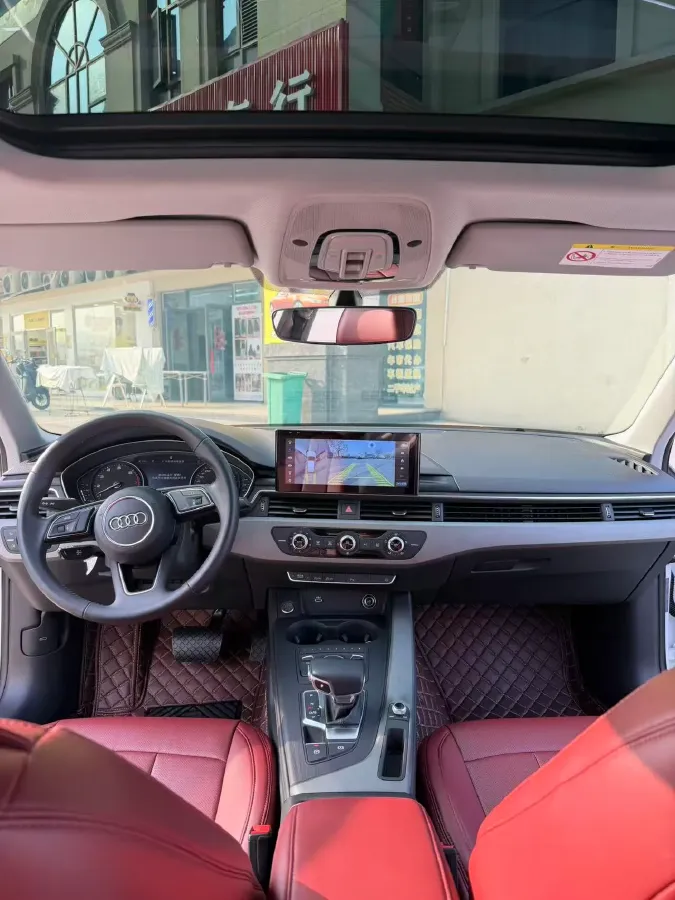 2019 Audi A4L 2.0T 190HP L4 7DCT,autocango,china used car exporter,china ev exporter,chinese used car exporter,chinese used ev exporter