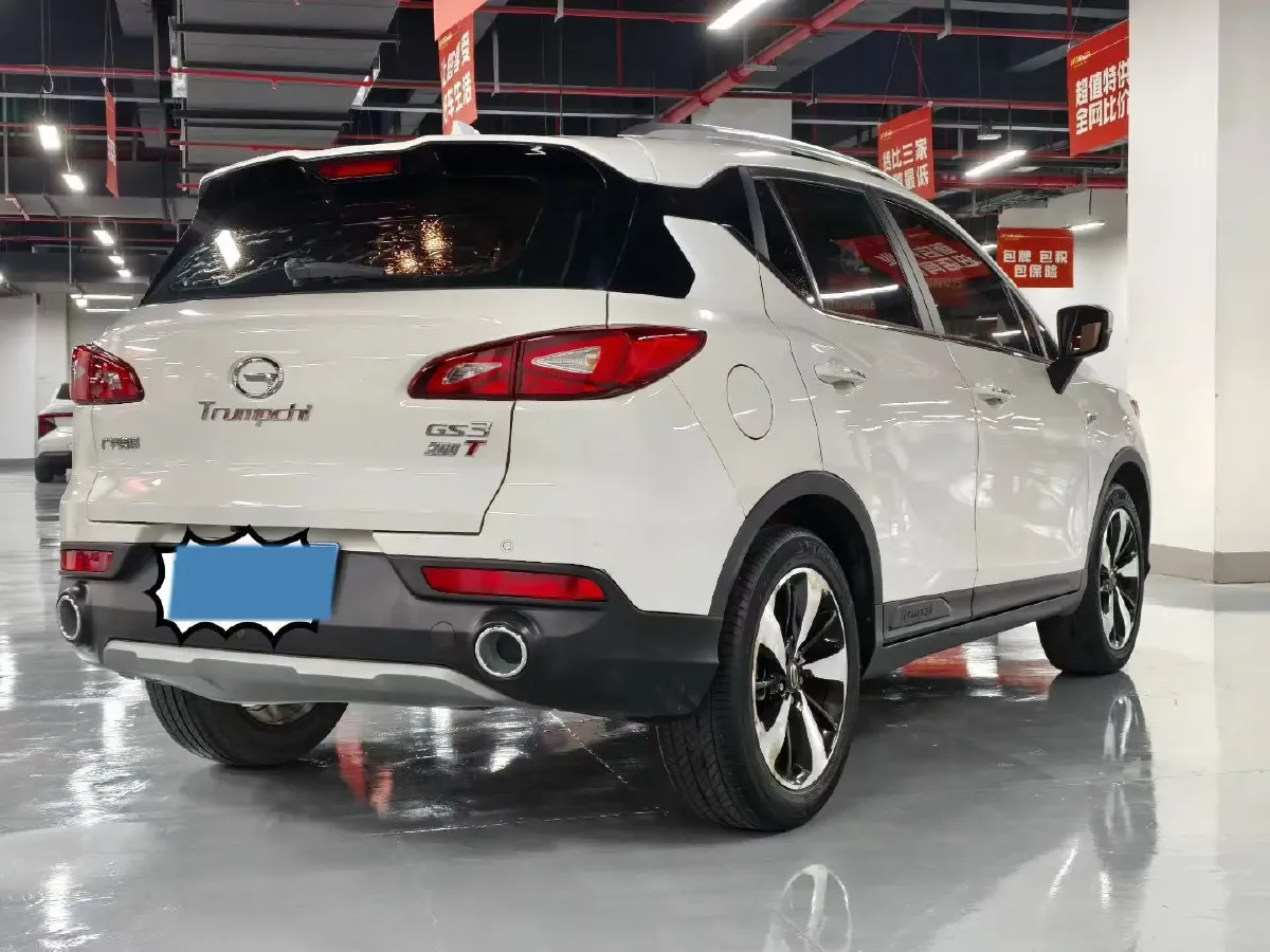 2017 GAC Trumpchi GS3 1.3T 137HP L4 6AT,autocango,china used car exporter,china ev exporter,chinese used car exporter,chinese used ev exporter