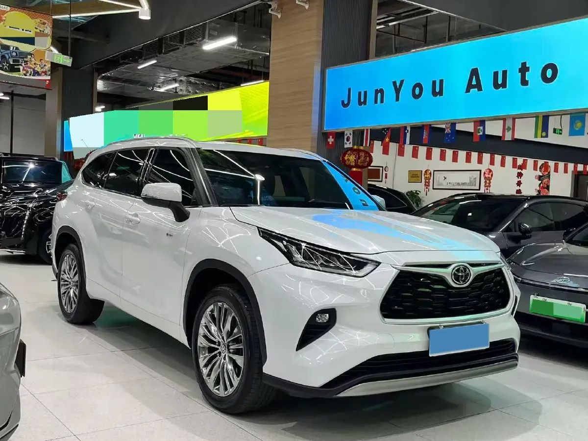 2024 Toyota Highlander 2.5L 189HP L4 E-CVT Hybrid,autocango,china used car exporter,china ev exporter,chinese used car exporter,chinese used ev exporter