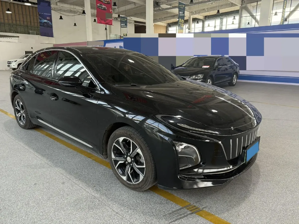 2023 HongQi E-QM5 BEV 54KWH,autocango,china used car exporter,china ev exporter,chinese used car exporter,chinese used ev exporter