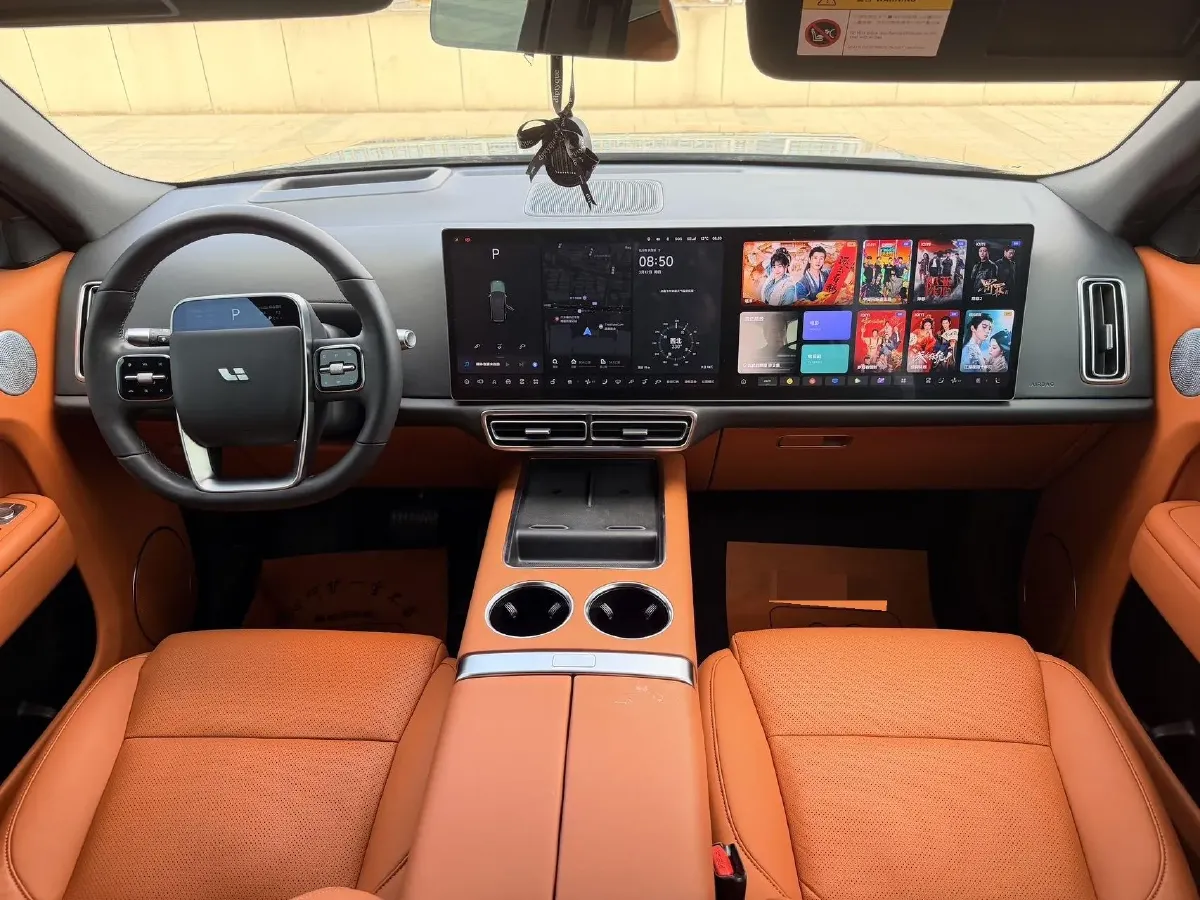 2023 Li L8 Range Extended 154HP REEV 40.9KWH,autocango,china used car exporter,china ev exporter,chinese used car exporter,chinese used ev exporter