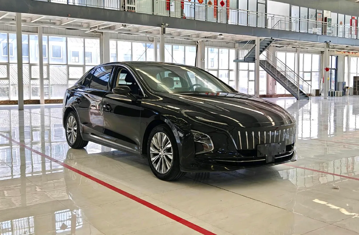 2021 HongQi E-QM5 BEV 54KWH,autocango,china used car exporter,china ev exporter,chinese used car exporter,chinese used ev exporter