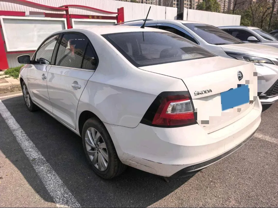 2018 Skoda Rapid 1.6L 110HP L4 5MT,autocango,china used car exporter,china ev exporter,chinese used car exporter,chinese used ev exporter
