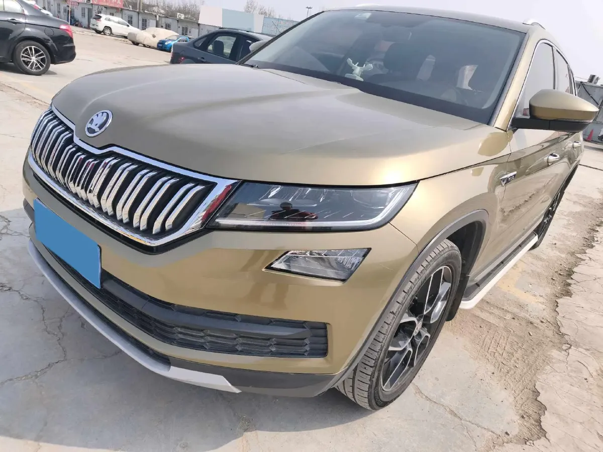 2017 Skoda Kodiak 1.8T 180HP L4 7DCT,autocango,china used car exporter,china ev exporter,chinese used car exporter,chinese used ev exporter
