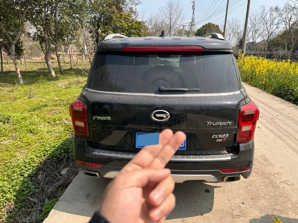 2017 GAC Trumpchi GS8 2.0T 201HP L4 6AT,autocango,china used car exporter,china ev exporter,chinese used car exporter,chinese used ev exporter