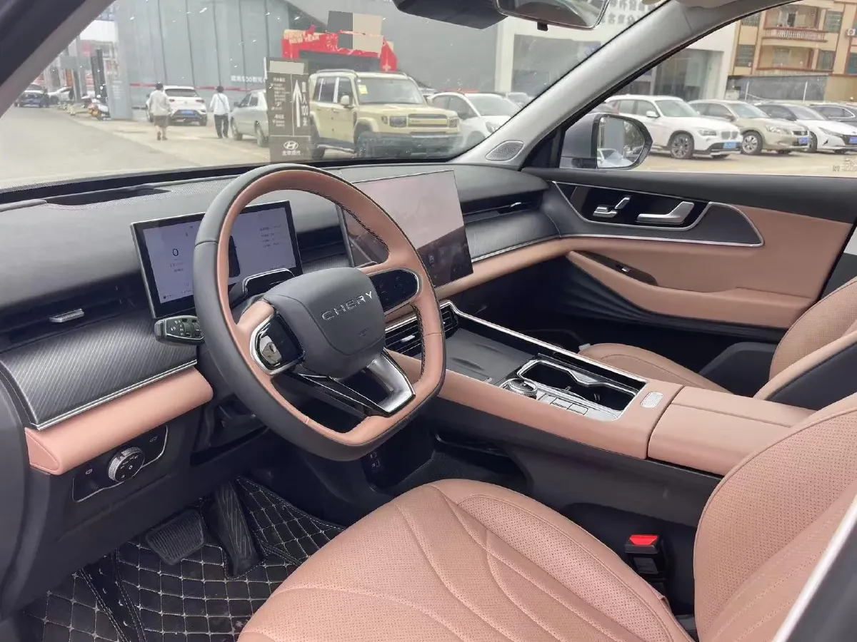 2024 Chery Tiggo8L 2.0T 254HP L4 8AT,autocango,china used car exporter,china ev exporter,chinese used car exporter,chinese used ev exporter