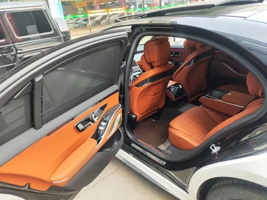 2023 Mercedes-Benz S Class 2.5T 367HP L6 9AT,autocango,china used car exporter,china ev exporter,chinese used car exporter,chinese used ev exporter