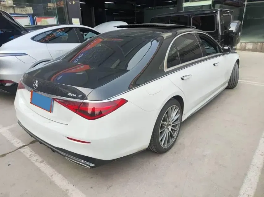 2023 Mercedes-Benz S Class 2.5T 367HP L6 9AT,autocango,china used car exporter,china ev exporter,chinese used car exporter,chinese used ev exporter