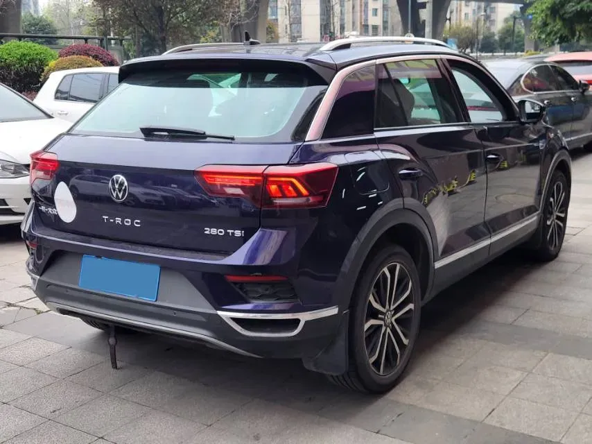 2021 Volkswagen T-Roc 1.4T 150HP L4 7DCT,autocango,china used car exporter,china ev exporter,chinese used car exporter,chinese used ev exporter