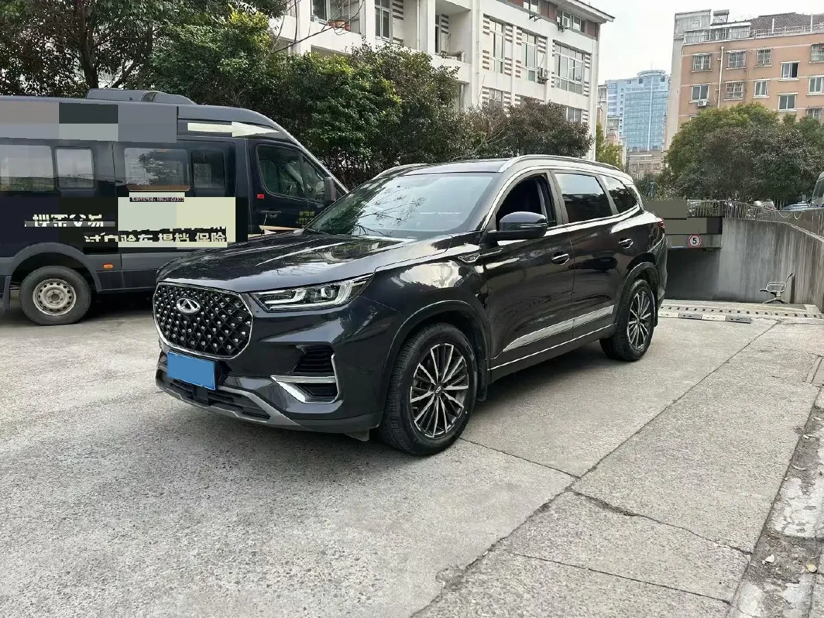 2021 Chery Tiggo 8 Plus 1.6T 197HP L4 7DCT,autocango,china used car exporter,china ev exporter,chinese used car exporter,chinese used ev exporter