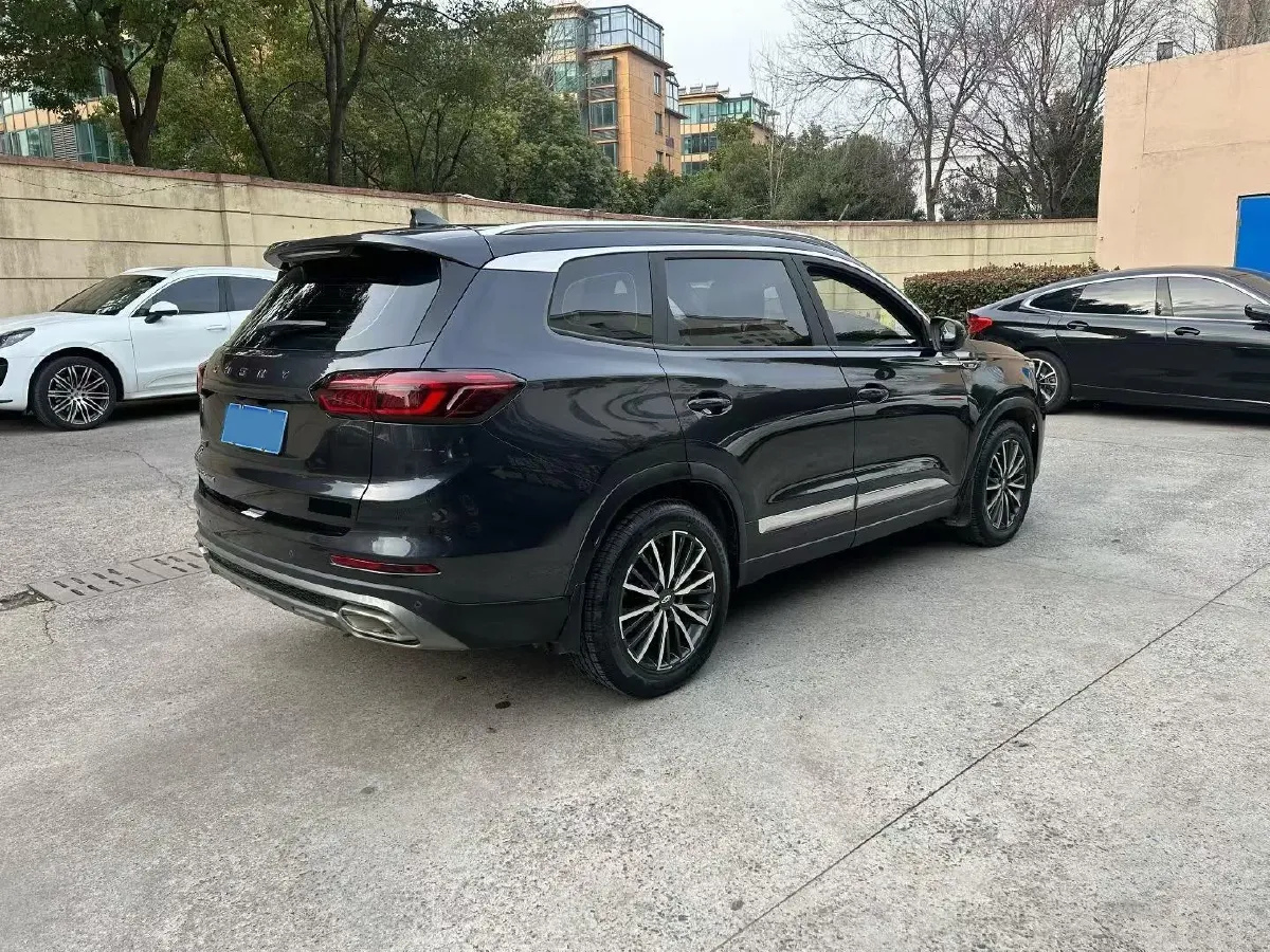 2021 Chery Tiggo 8 Plus 1.6T 197HP L4 7DCT,autocango,china used car exporter,china ev exporter,chinese used car exporter,chinese used ev exporter